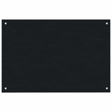 Vidaxl spatscherm keuken 90x50 cm gehard glas zwart