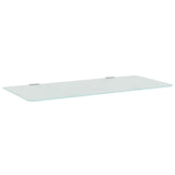 VidaXL Urinoirschot 90x40 cm gehard glas