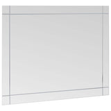 Vidaxl wandspiegel 80x60 cm glas