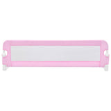 Vidaxl bedhekje peuter 120x42 cm polyester roze