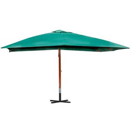 VidaXL Zweefparasol 300x400 cm groen