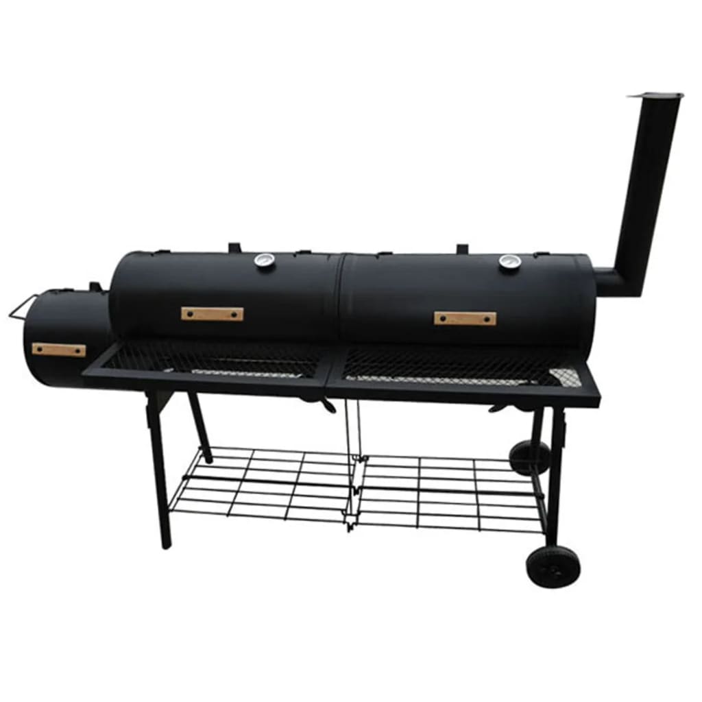 VidaXL Rookbarbecue Nevada XL zwart