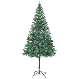 Vidaxl kunstkerstboom met dennenappels 180 cm