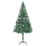 Vidaxl kunstkerstboom met dennenappels 180 cm