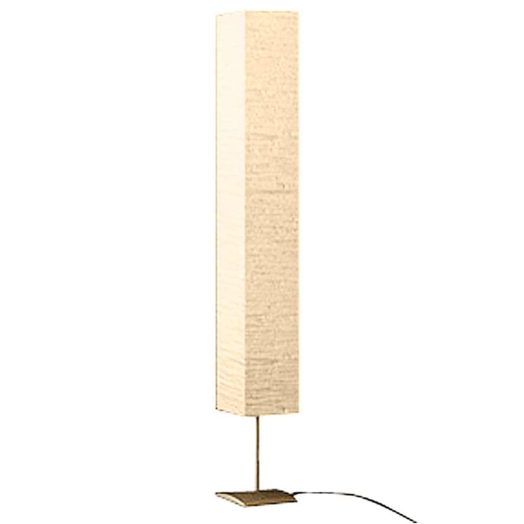 Vidaxl vloerlamp met stalen standaard 170 cm beige