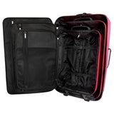 Vidaxl reisbagage set rood 5-delig