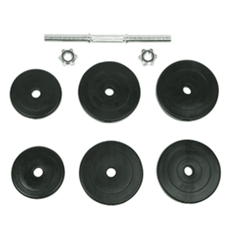Vidaxl 9-delige halterset 15 kg