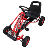 Vidaxl skelter f1 junior rood