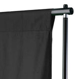 Vidaxl achtergrond zonder standaard 600x300 cm katoen zwart