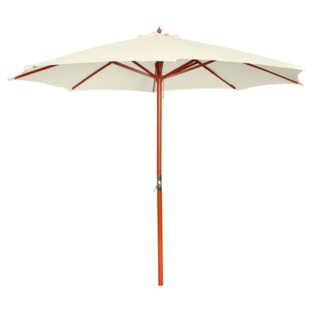 Vidaxl parasol 300x258 cm zandwit