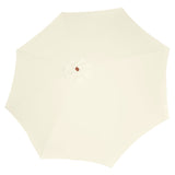 Vidaxl parasol 300x258 cm zandwit