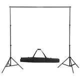 Vidaxl achtergrondsysteem 300x300 cm wit