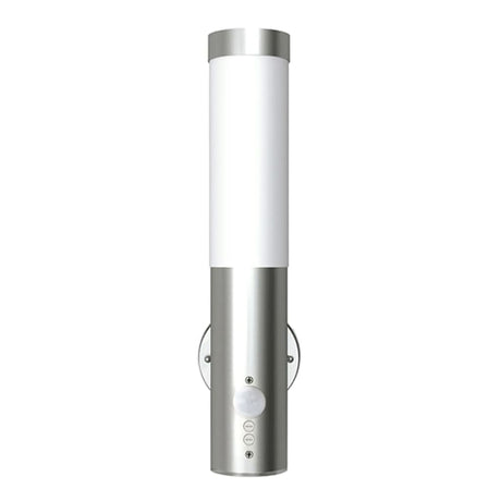 VidaXL Buitenlamp RVS Savona met sensor (2 stuks)