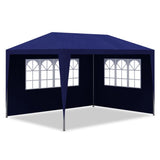 Vidaxl partytent 3x4 m blauw