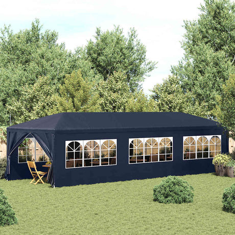 Vidaxl partytent 3x9 m blauw