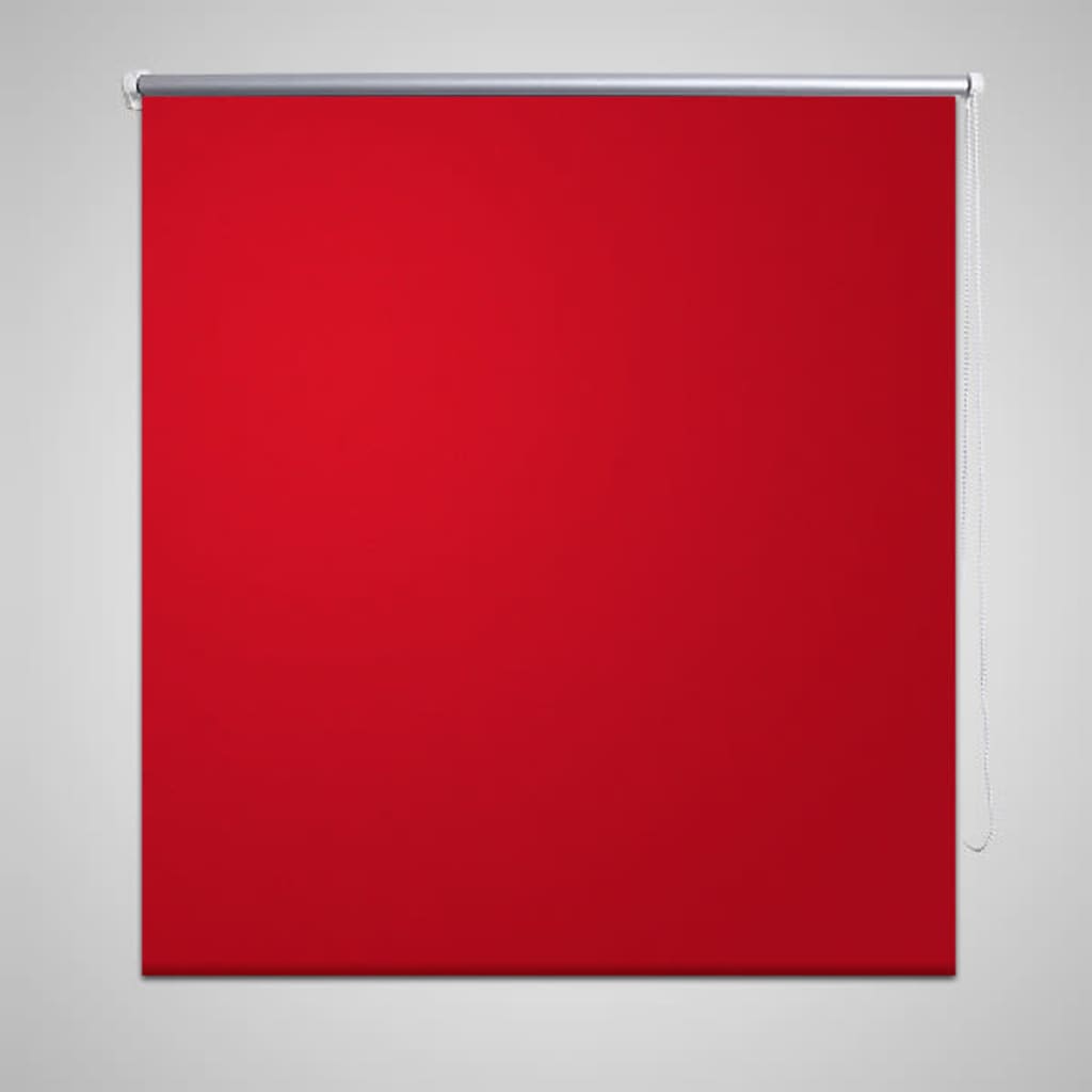 Vidaxl rolgordijn verduisterend 80 x 175 cm rood