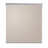 Vidaxl rolgordijn verduisterend 100 x 175 cm beige