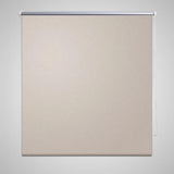 VidaXL Rolgordijn verduisterend 120 x 175 cm beige