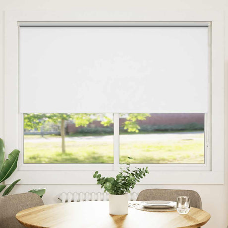 Vidaxl rolgordijn verduisterend 140 x 175 cm wit