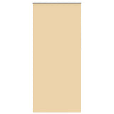 Vidaxl rolgordijn verduisterend 84,4 x 230 cm stofbreedte 80 cm beige