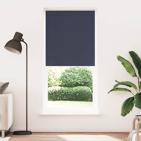 Vidaxl rolgordijn verduisterend 84,4 x 230 cm stofbreedte 80 cm marine