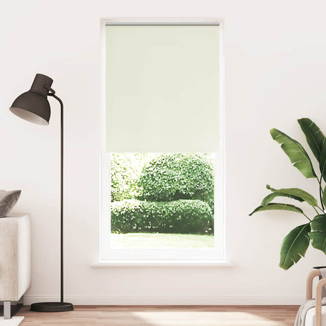 Vidaxl rolgordijn verduisterend 104,4 x 230 cm stofbreedte 100 cm gebroken wit