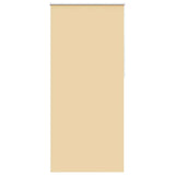Vidaxl rolgordijn verduisterend 124,4 x 230 cm stofbreedte 120 cm beige