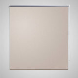 VidaXL Rolgordijn verduisterend 120x230 cm beige