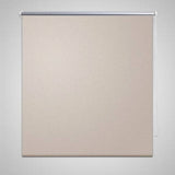 Vidaxl rolgordijn verduisterend blackout 140 x 230 cm beige