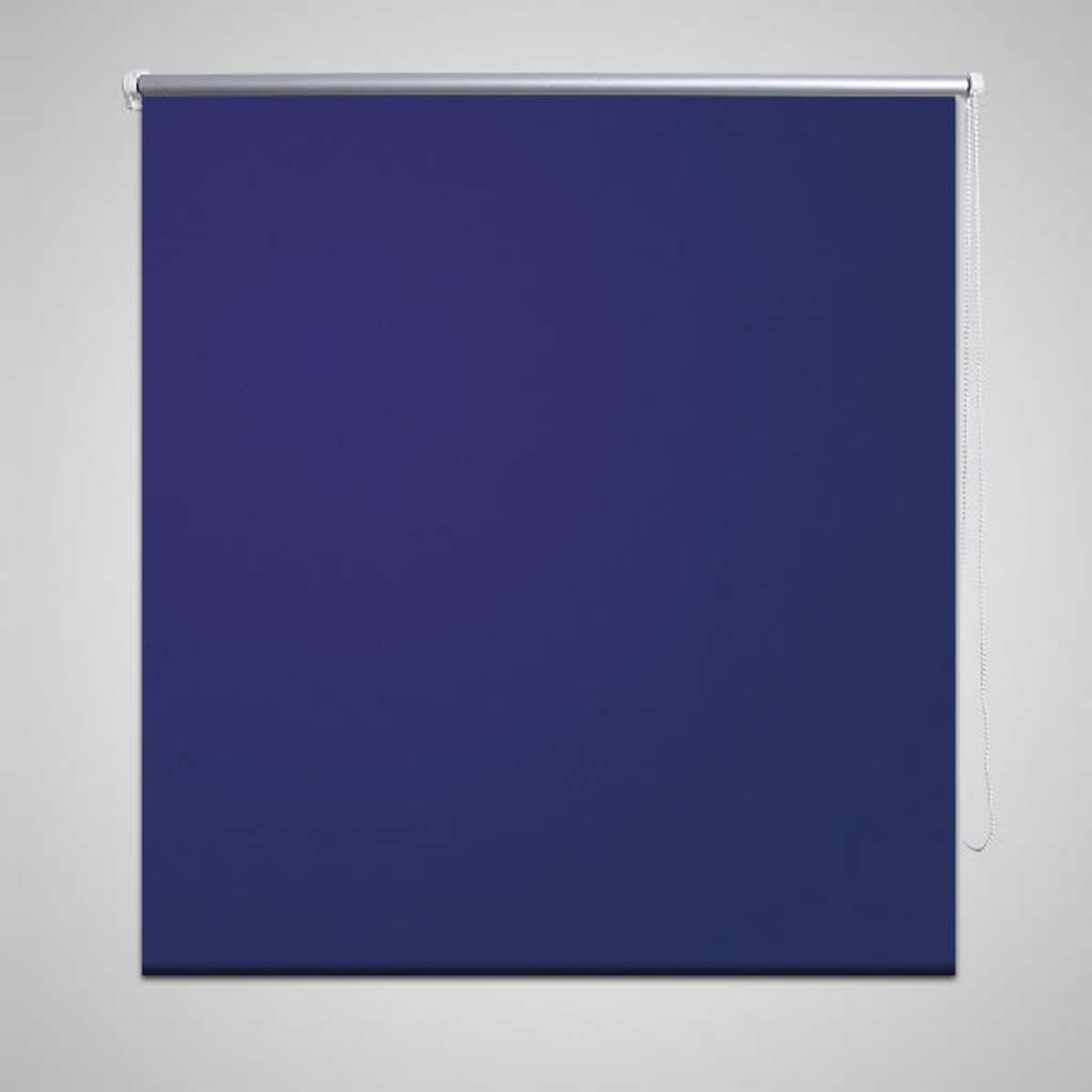 Vidaxl rolgordijn verduisterend 160 x 230 cm marineblauw