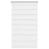 Vidaxl zebra rolgordijn 90,9 x 150 cm stofbreedte 86,7 cm wit