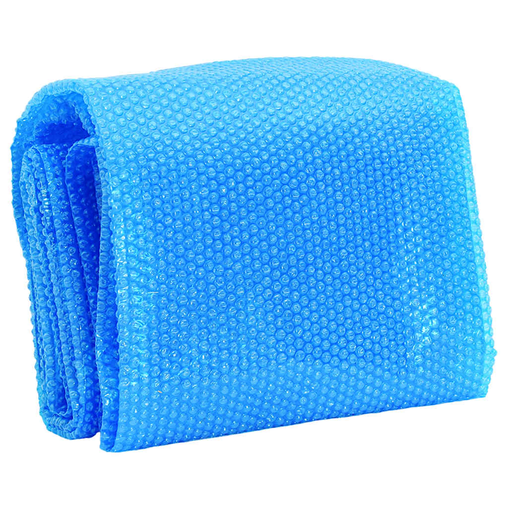 Vidaxl solar zwembadfolie drijvend rond 250 cm pe blauw