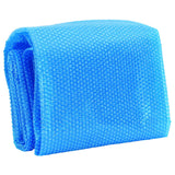 Vidaxl solar zwembadfolie drijvend rond 455 cm pe blauw