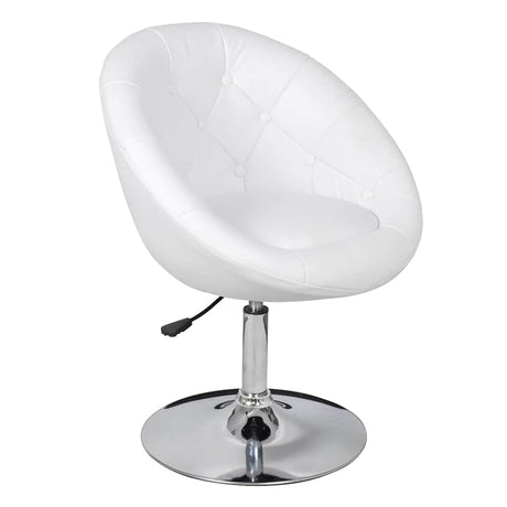 Vidaxl barstoelen 2 st kunstleer wit
