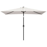 Vidaxl parasol vierhoekig zandwit 200 x 300 cm