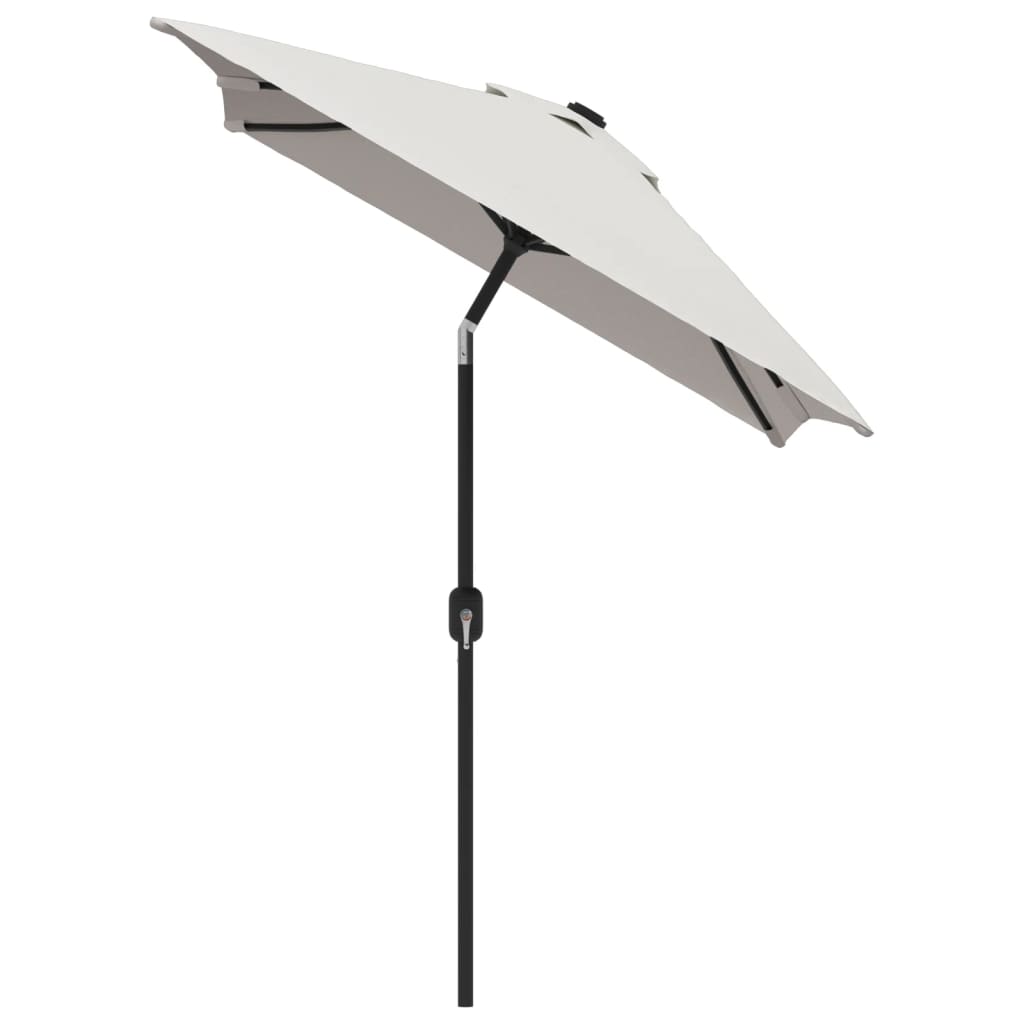 VidaXL Parasol vierhoekig zandwit 200 x 300 cm