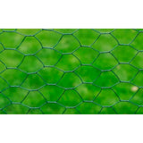 Vidaxl kippengaas 25x0,5 m met pvc coating groen