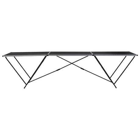 Vidaxl behangtafel inklapbaar 300x60x78 cm mdf en aluminium