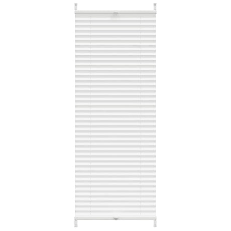 Vidaxl plisséjaloezie 40x125 cm wit