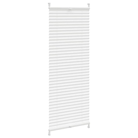 Vidaxl plisséjaloezie 40x125 cm wit