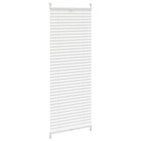 Vidaxl plisséjaloezie 50x125 cm wit