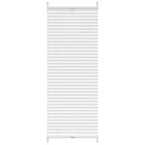 Vidaxl plisséjaloezie 50x150 cm wit