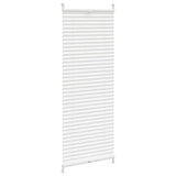 Vidaxl plisséjaloezie 50x150 cm wit