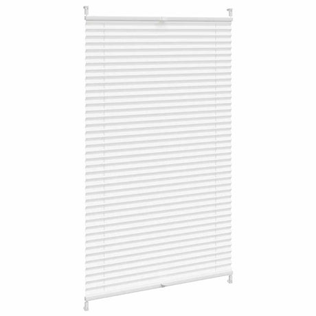 Vidaxl plisséjaloezie 80x150 cm wit