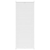Vidaxl plisséjaloezie 80x200 cm wit
