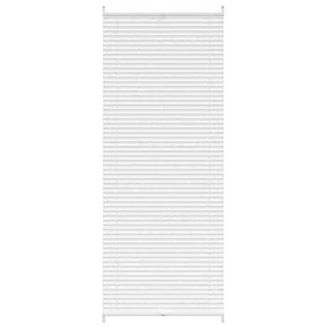 Vidaxl plisséjaloezie 80x200 cm wit