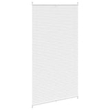 Vidaxl plisséjaloezie 100x200 cm wit