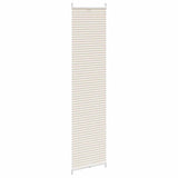 Vidaxl plisséjaloezie 40x200cm crème