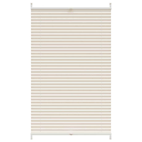 Vidaxl plissé rolgordijn 70x150cm creme