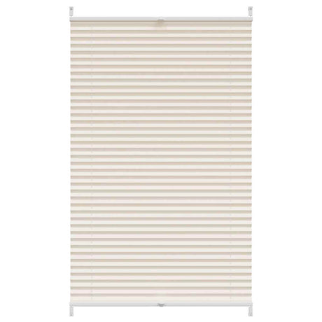 Vidaxl plissé rolgordijn 70x150cm creme